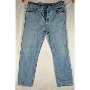 Levi's 505 Regular Fit Men's Jeans - 36x30 - Authentic Worn Vintage Wash Denim